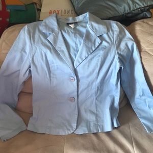 Light blue blazer